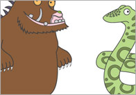 ‘The Gruffalo’ Character Finger Puppets