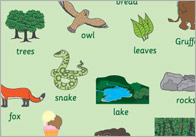 ‘The Gruffalo’ Word Mats