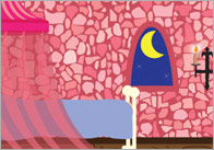 Sleeping Beauty Small World Play Backdrop