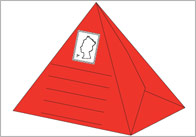 3D Shape Parcels / Letter Templates