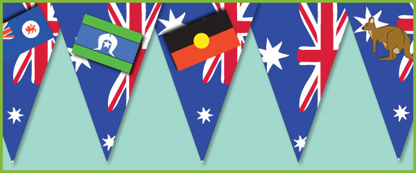 Australia Day Bunting