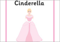 Cinderella Bee Bot Cards (11x11cm & 15x15cm)