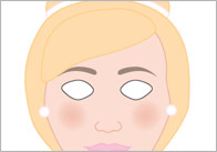 Cinderella Masks for Role-Play