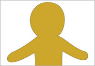 The Gingerbread Man Blank Templates