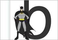A4 Children’s TV / Film Character Alphabet – lowercase