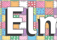 Elmer The Elephant Display Banner –Patchwork Design