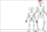 Funny Bones Themed Notepaper