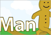 The Gingerbread Man Display Banner