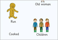 The Gingerbread Man Word Mats