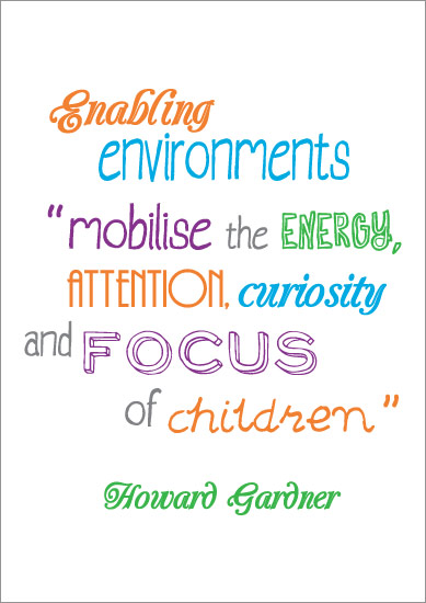 Inspirational Quotation Poster: Howard Gardener  Free 