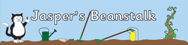 Jasper’s Beanstalk Display Banner