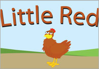 Little Red Hen Display Banner