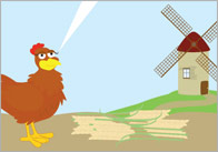 Little Red Hen Story Sequencing Cards