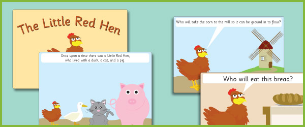 Early Learning Resources Little Red Hen Story Sequencing Cards free early-learning-resources-little-red-hen-story-sequencing-cards-free