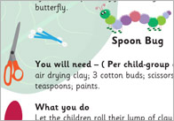Minibeast Arts and Crafts Ideas