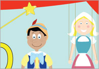Pinocchio Display Banners