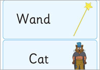 Pinocchio Word Flashcards
