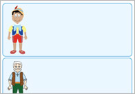 Pinocchio Editable Peg Names