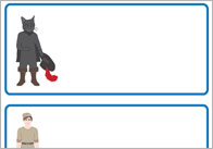 Puss in Boot Editable Labels