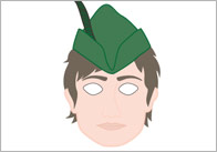 Robin Hood Role-Play Masks