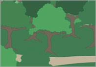Robin Hood Small World Backdrop