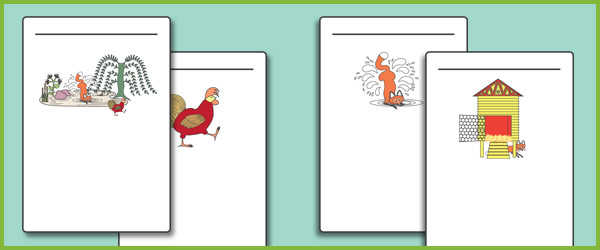 Rosie's Walk Writing Frames