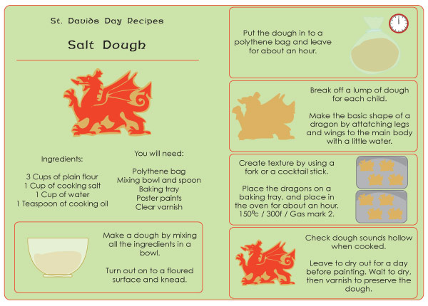 Salt Dough Recipe - Free illustrated download  Free Early 