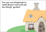 Snow White Playdough Mats