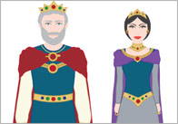 Snow White Story Cut Outs