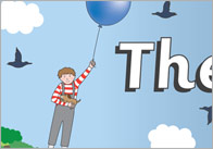 The Blue Balloon Display Banners