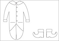 The Elves and the Shoemaker Dress Up Cards