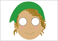 The Elves and the Shoemaker Masks for Role-Play