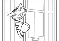 Early Learning Resourcess The-Tiger-who-came-for-Tea-colouring-sheets-1