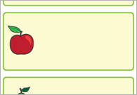 The Very Hungry Caterpillar Editable Labels