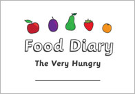 The Very Hungry Caterpillar Food Diary