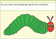 The Very Hungry Caterpillar Playdough Mats