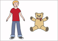 Where’s My Teddy? Stick Puppets