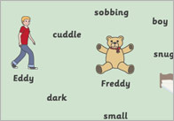 Where’s My Teddy? Word Mats