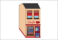 3D Model Building: Cafe