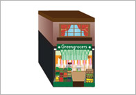 3D Model Building: Greengrocers