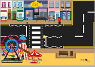 Seaside Themed Programmable Robot Mat