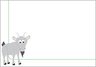 Three Billy Goats Gruff Notepaper