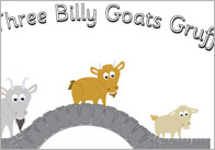 Three Billy Goats Gruff Simple Visual Aids
