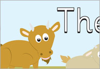 Three Billy Goats Gruff Display Banners