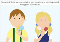 Hansel and Gretel Story Sequencing Cards