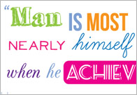 Inspirational Quotation Poster: Heraclitus