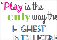 Inspirational Quotation Poster: Joseph Chilton Pearce