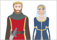 King Arthur Stick Puppets