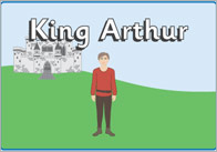 King Arthur Story Sequencing Cards