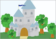 The Princess and the Pea Small World Background